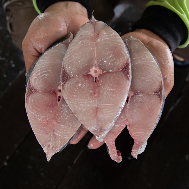 竹鲛鱼鱼片 (1-2片/包) Narrow-barred Spanish Mackerel Fish Slice (1-2 slices/pack)